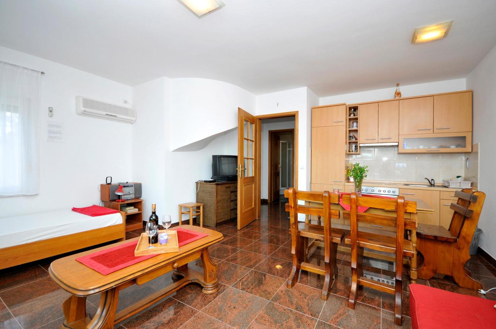 Apartmani Svalina - Seaview And 130M From Beach โตรกีร์ ภายนอก รูปภาพ