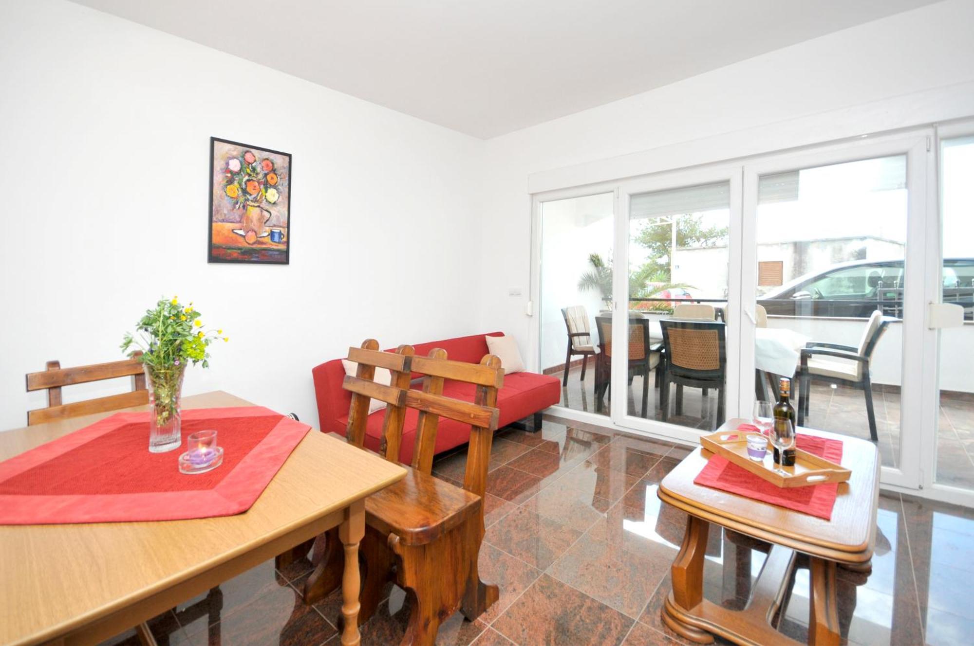 Apartmani Svalina - Seaview And 130M From Beach โตรกีร์ ภายนอก รูปภาพ