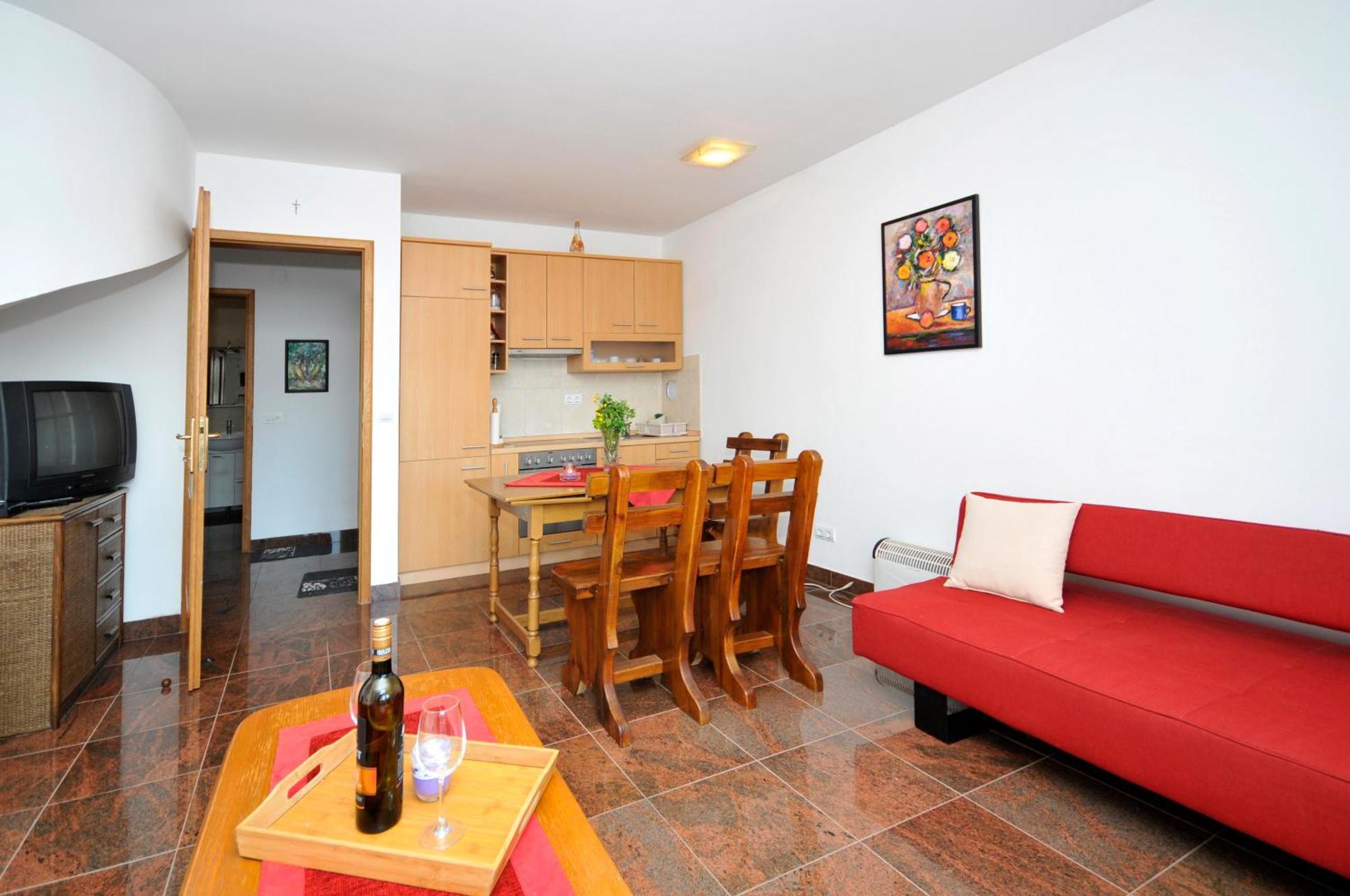 Apartmani Svalina - Seaview And 130M From Beach โตรกีร์ ภายนอก รูปภาพ